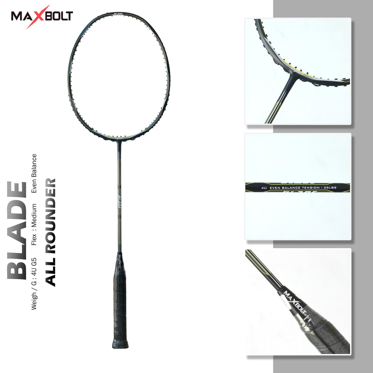 MAXBOLT BLADE BLACK